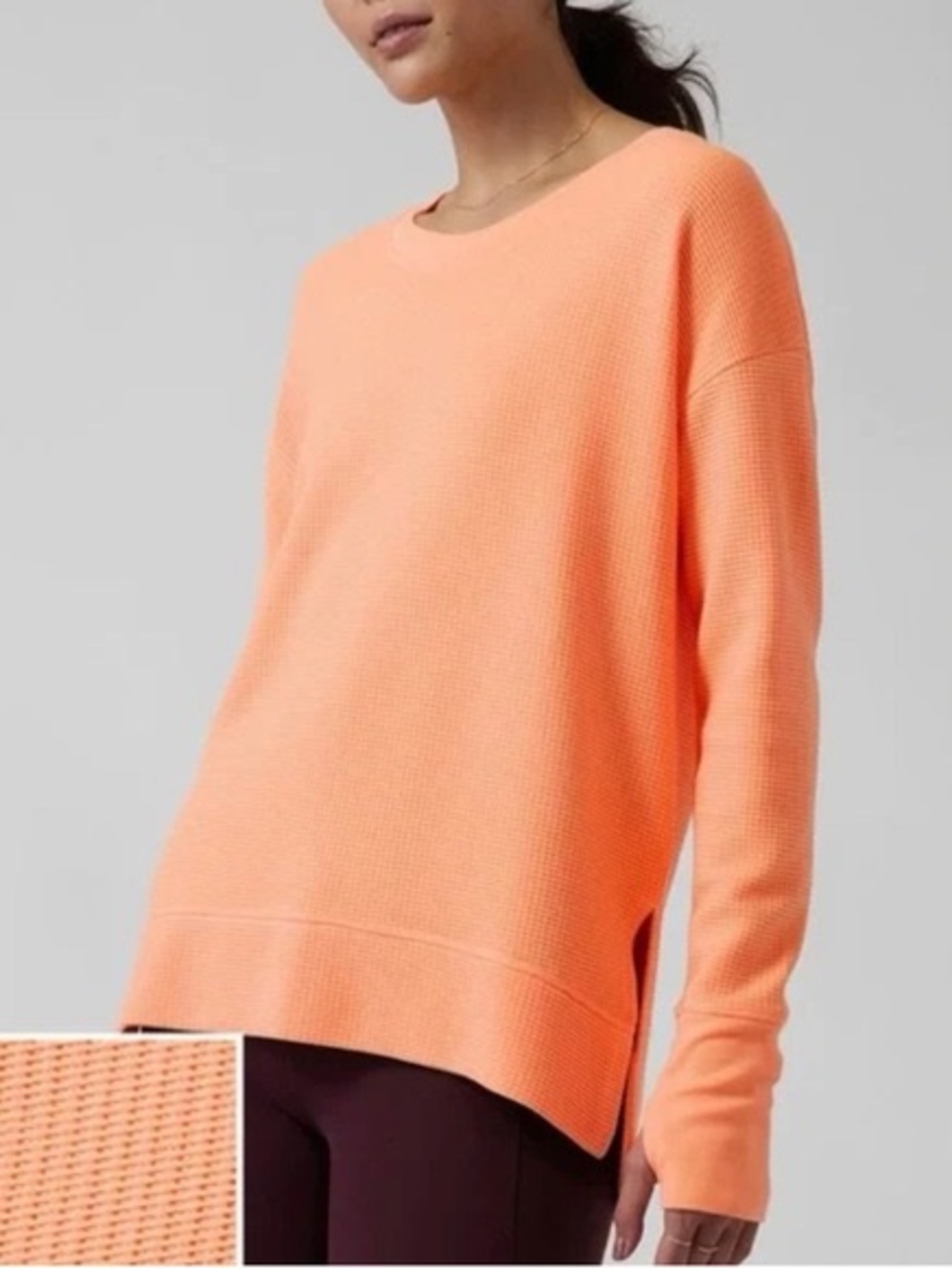 ATHLETA | Coaster Luxe Waffle Sweatshirt